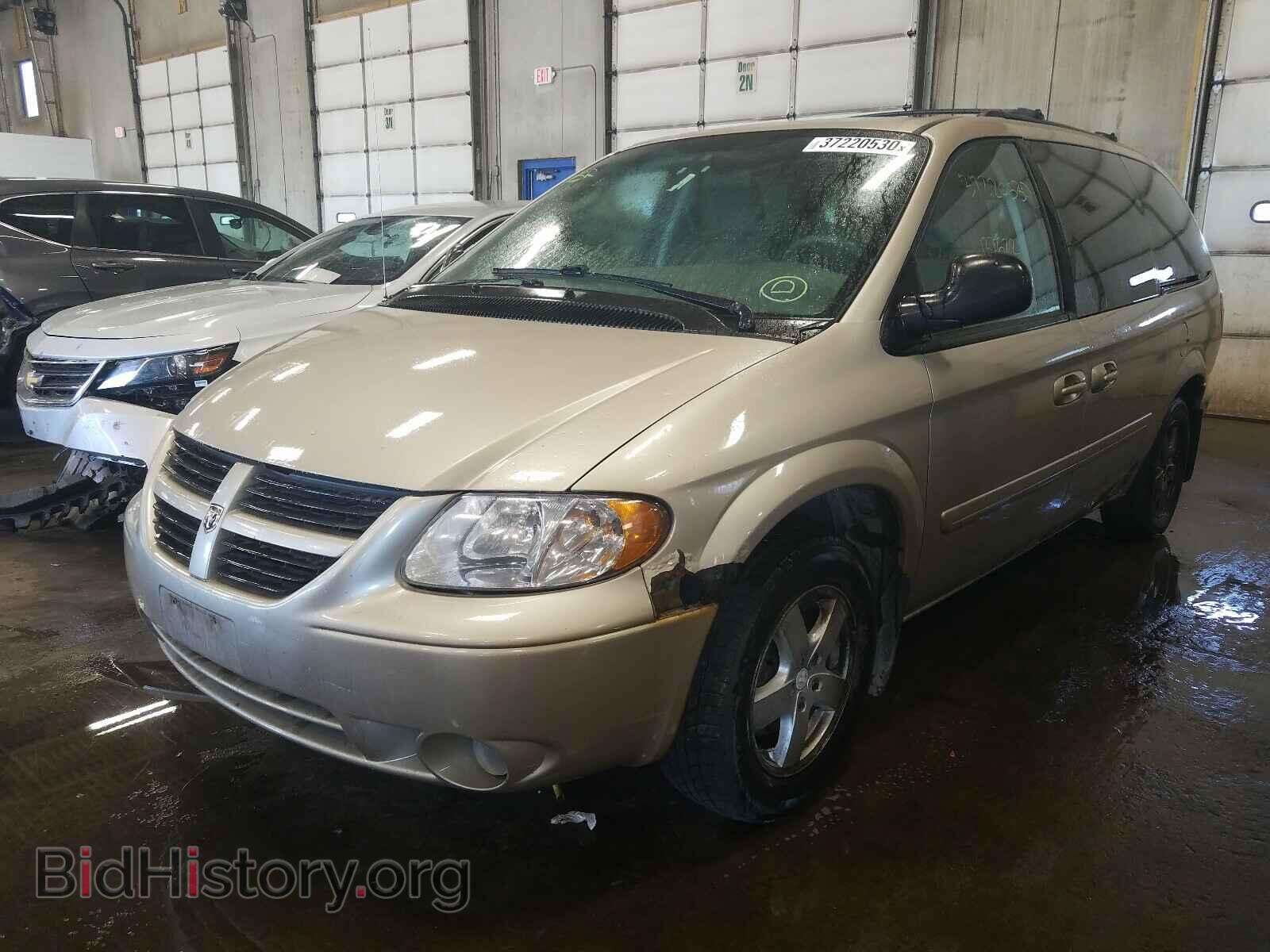 2007 DODGE CARAVAN - VIN: 2D4GP44L47R297783 - Фото 2