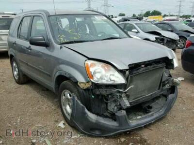 2006 Honda CRV CR-V LX, gray — VIN JHLRD68596C003892, Copart