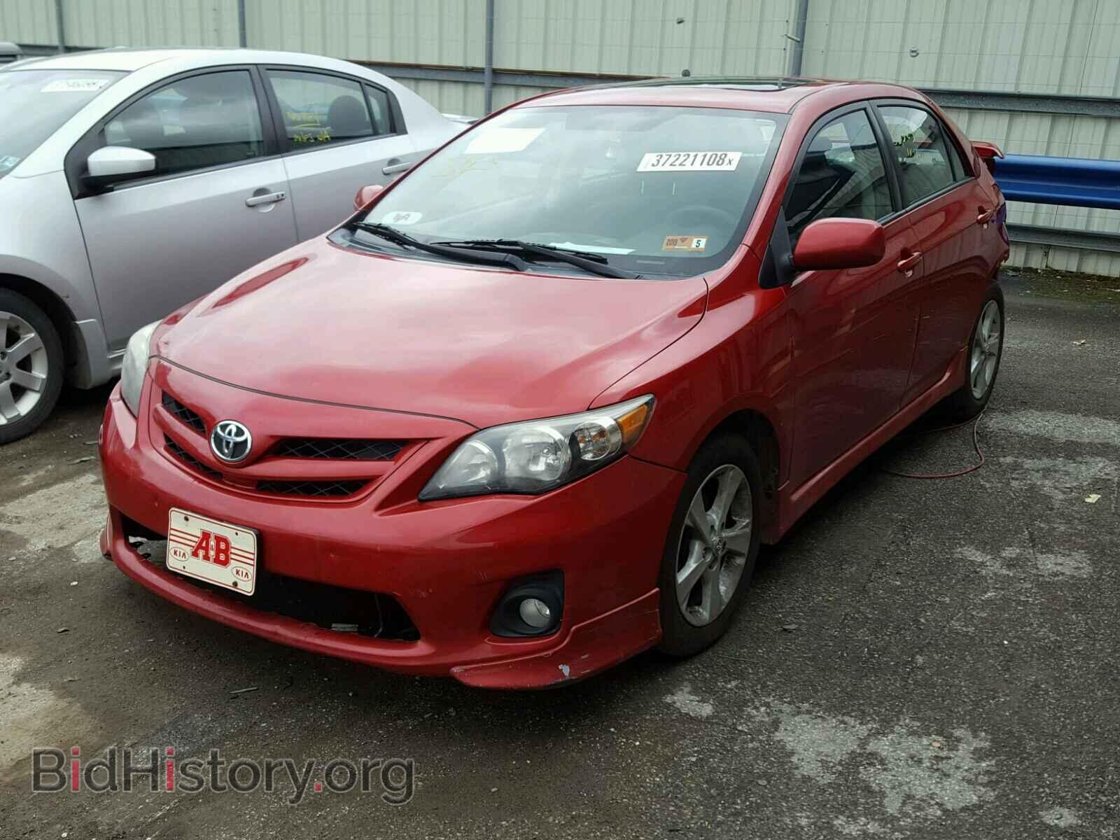 2011 TOYOTA COROLLA BA - VIN: 2T1BU4EE7BC678326 - Фото 2