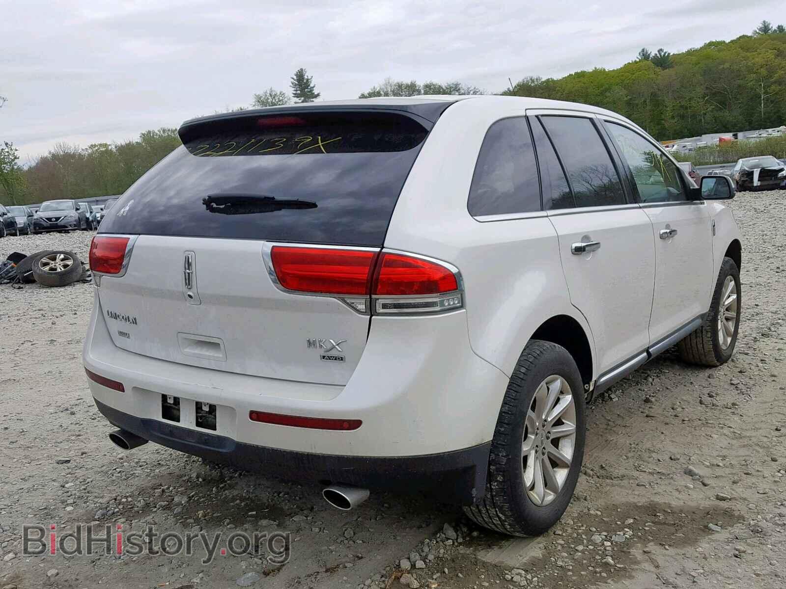 2013 LINCOLN MKX - VIN: 2LMDJ8JKXDBL14112 - Фото 4