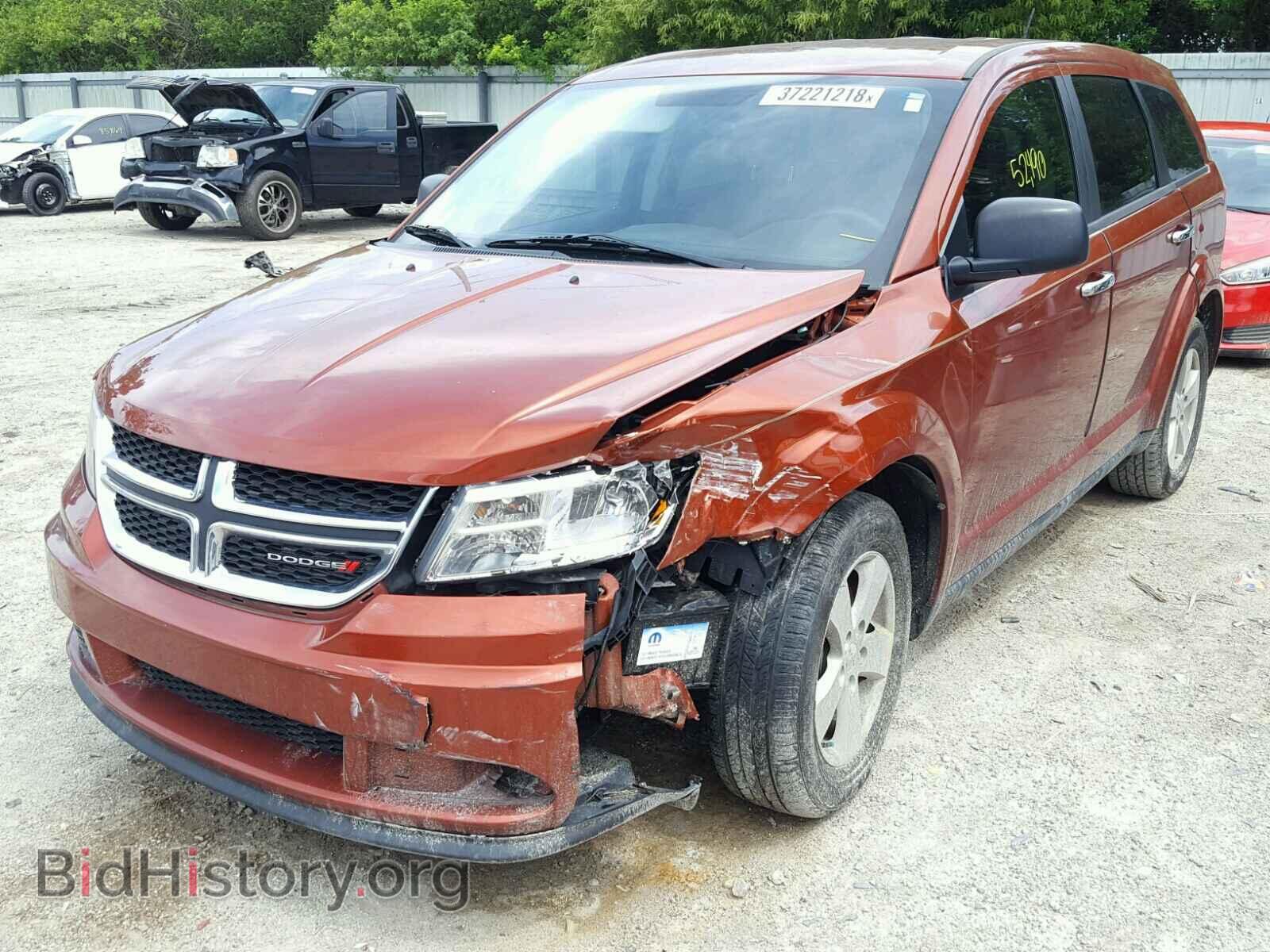 2013 DODGE JOURNEY - VIN: 3C4PDCAB7DT567447 - Фото 2