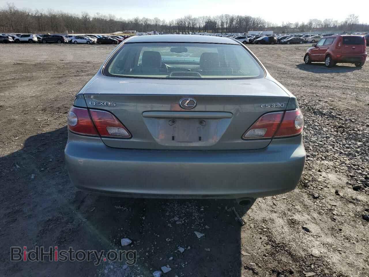 2004 LEXUS ES330 - VIN: JTHBA30G140017706 - Фото 6