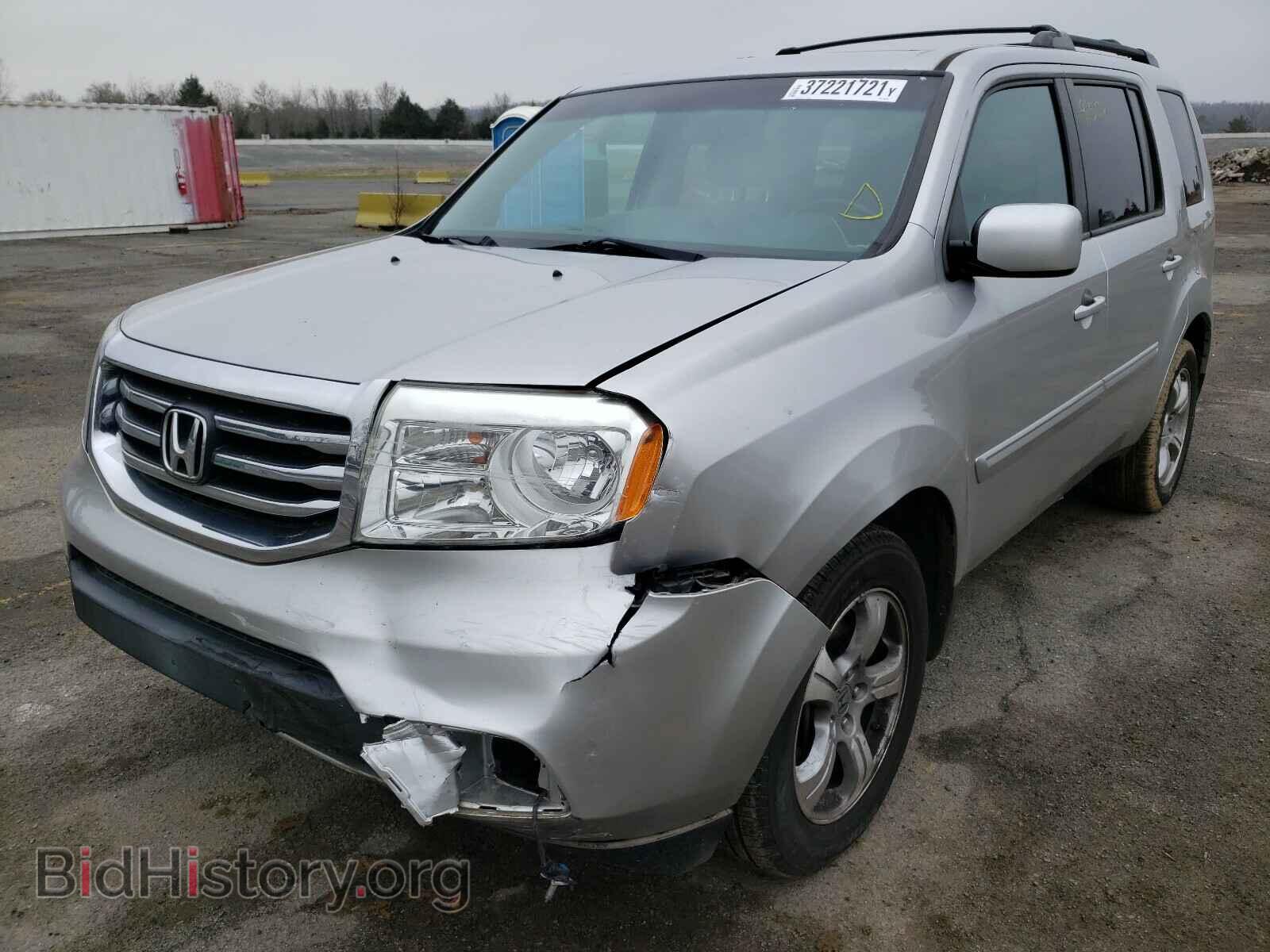 2014 HONDA PILOT - VIN: 5FNYF3H72EB006475 - Фото 2