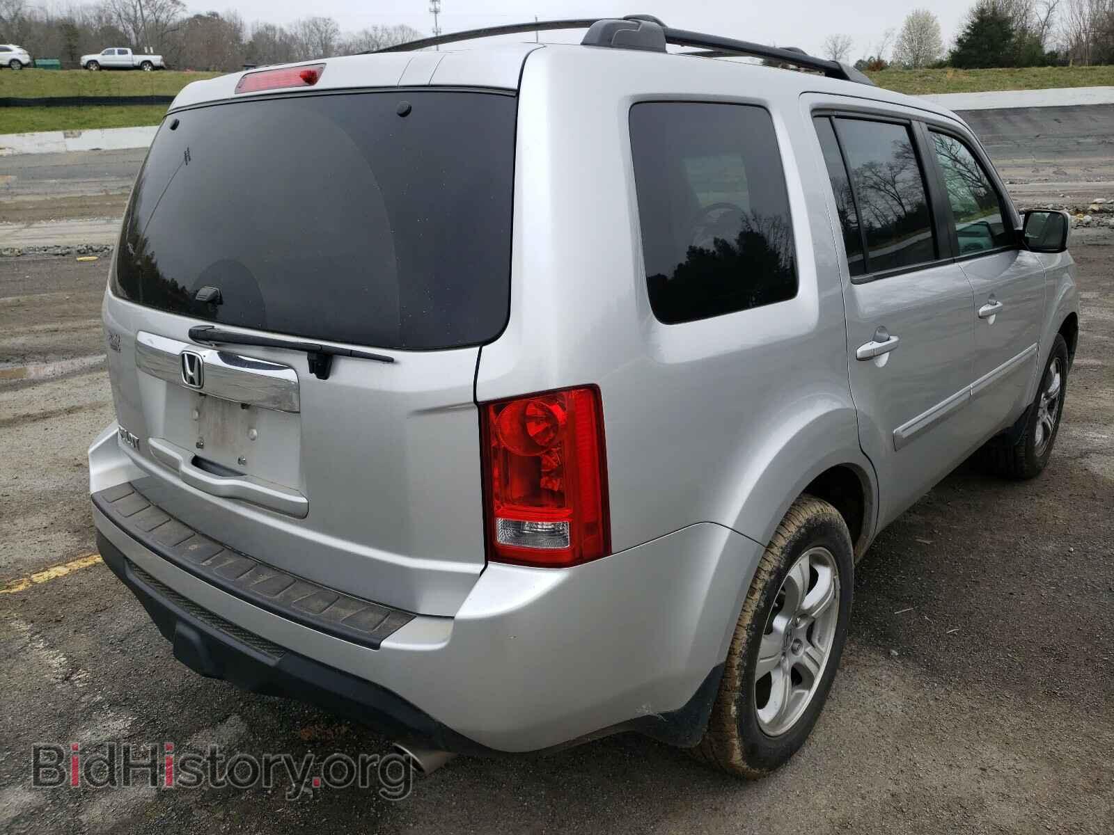2014 HONDA PILOT - VIN: 5FNYF3H72EB006475 - Фото 4