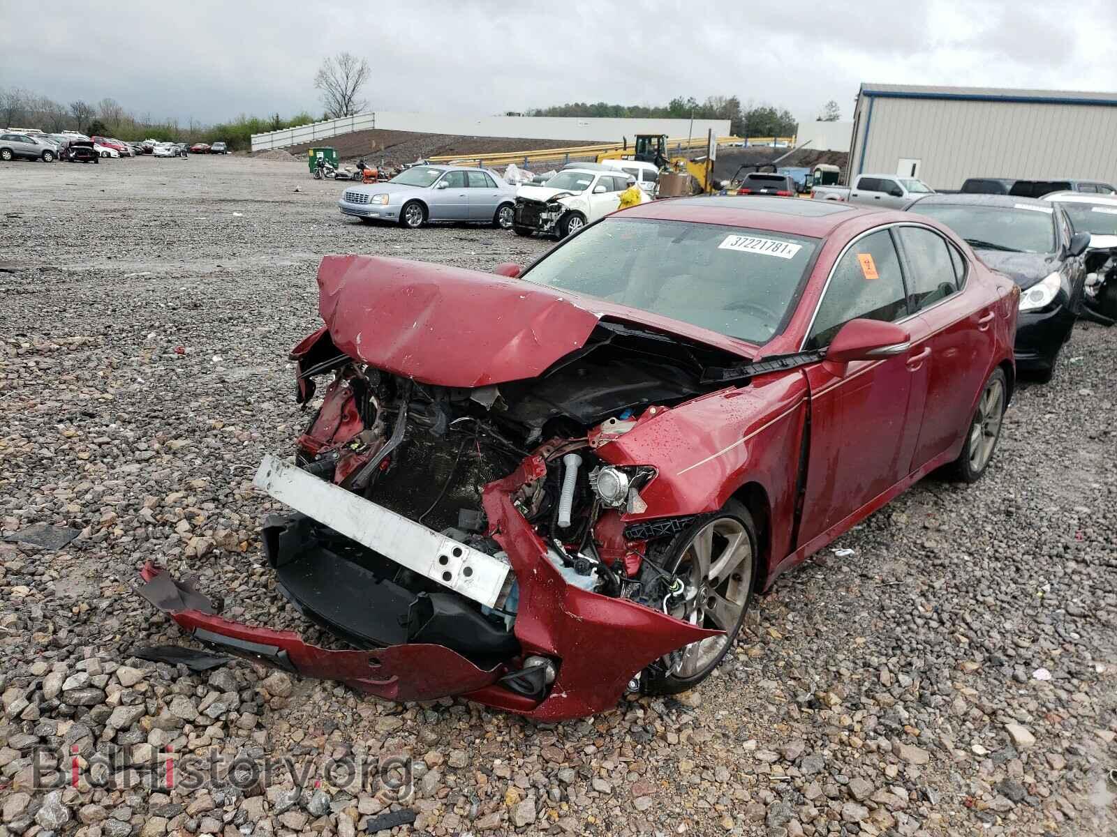 2011 LEXUS IS - VIN: JTHBF5C2XB5149988 - Фото 2