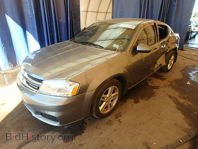 2012 DODGE AVENGER - VIN: 1C3CDZCB6CN314489 - Фото 2