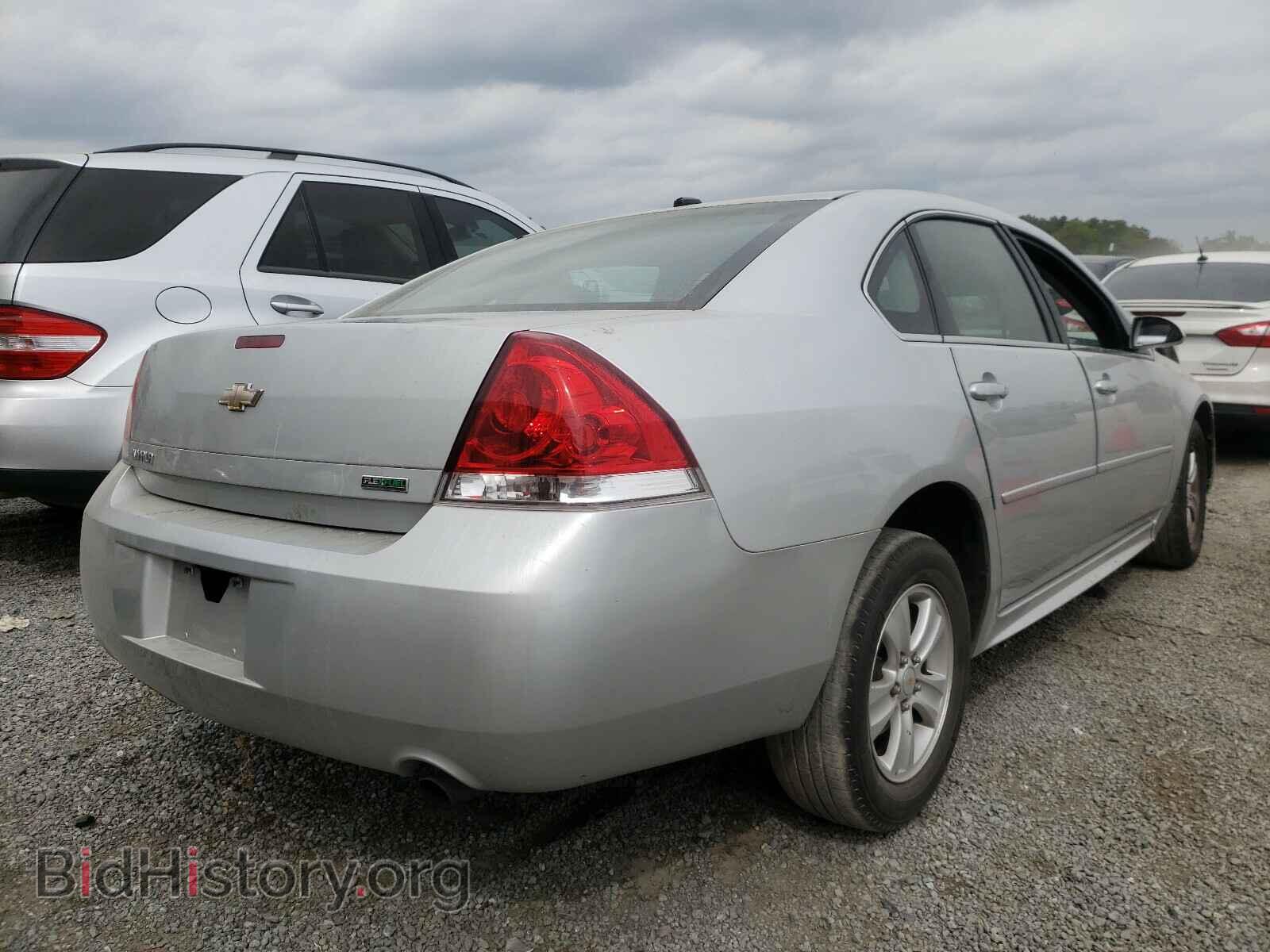2012 CHEVROLET IMPALA - VIN: 2G1WF5E35C1246584 - Фото 4