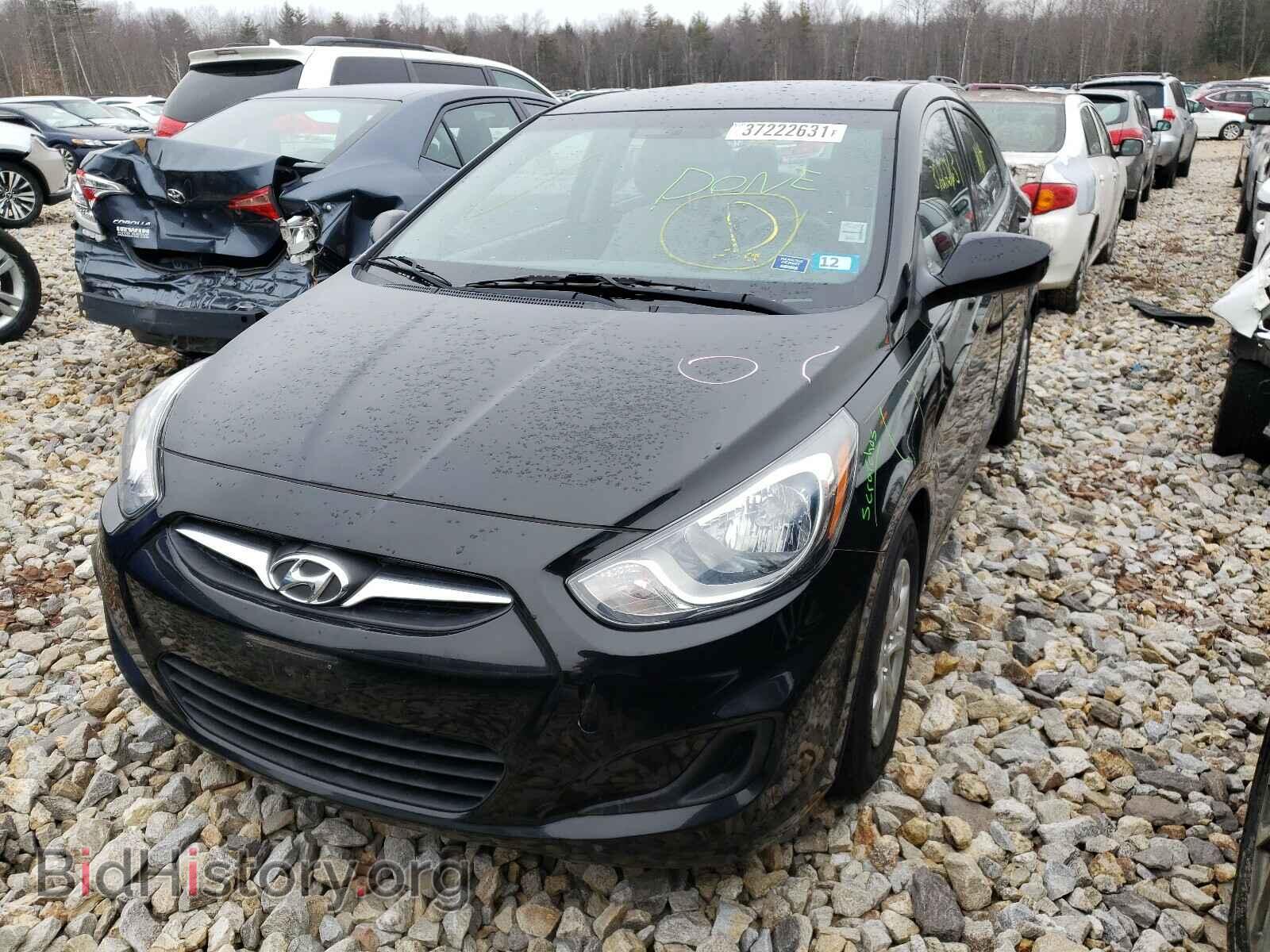 2014 HYUNDAI ACCENT - VIN: KMHCT4AE2EU729456 - Фото 2
