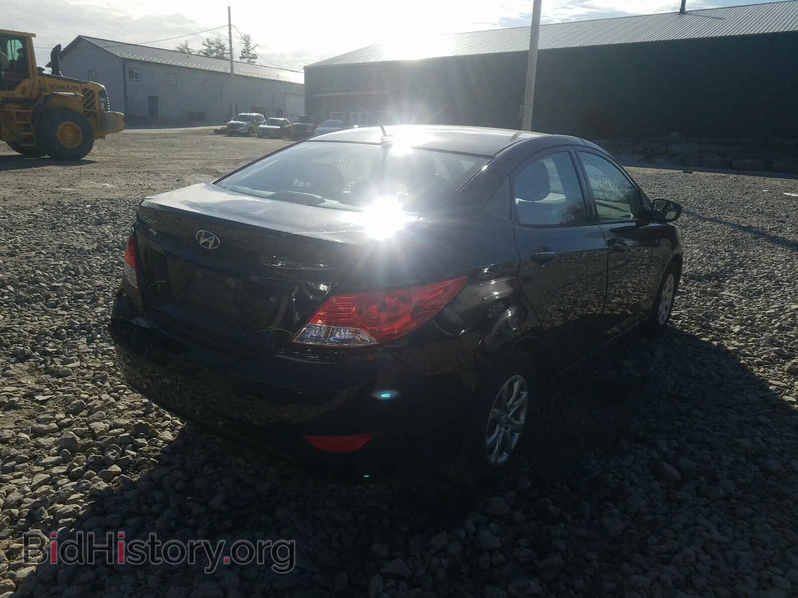 2014 HYUNDAI ACCENT - VIN: KMHCT4AE2EU729456 - Фото 4