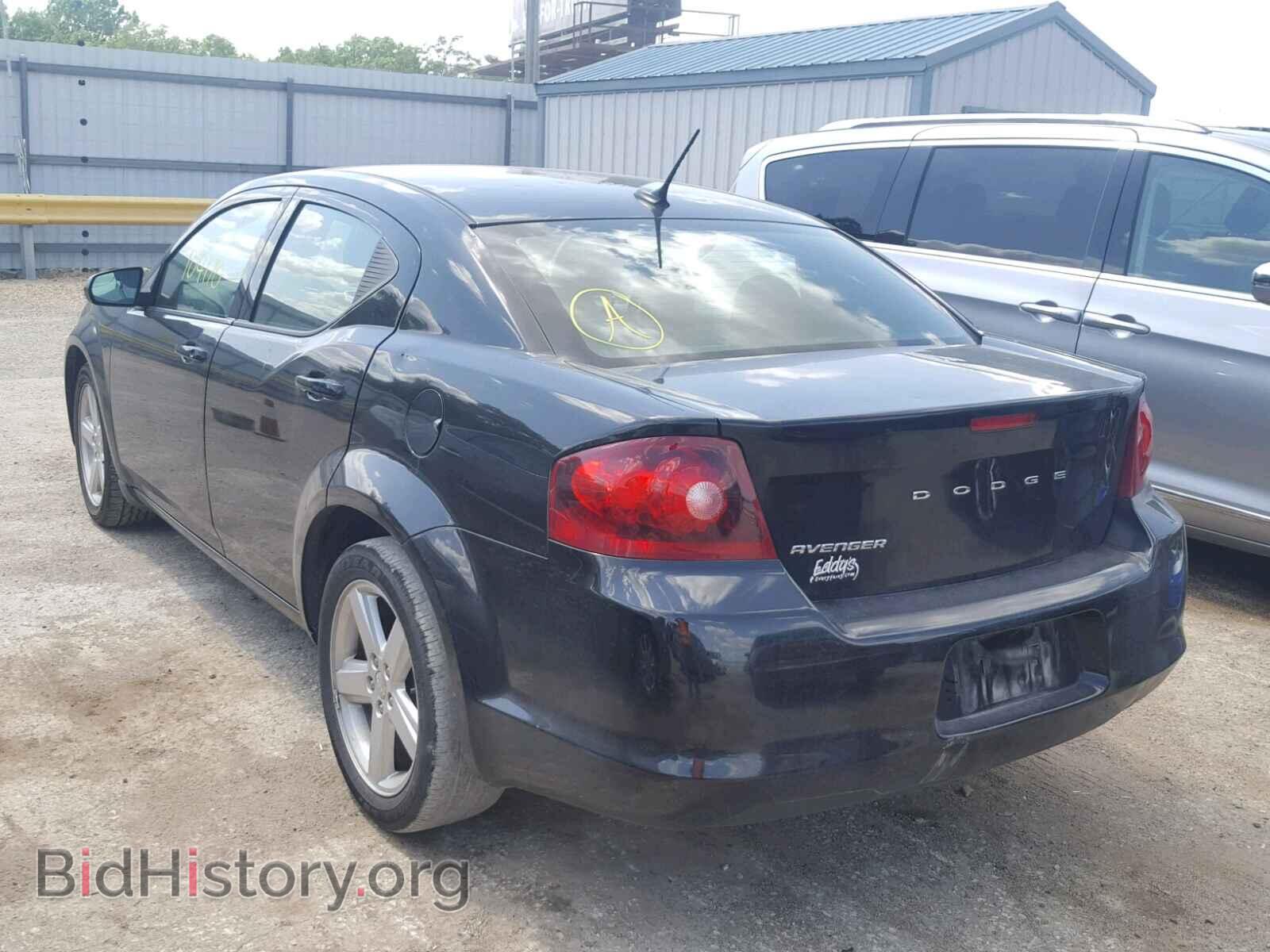 2013 DODGE AVENGER - VIN: 1C3CDZAB8DN563168 - Фото 3