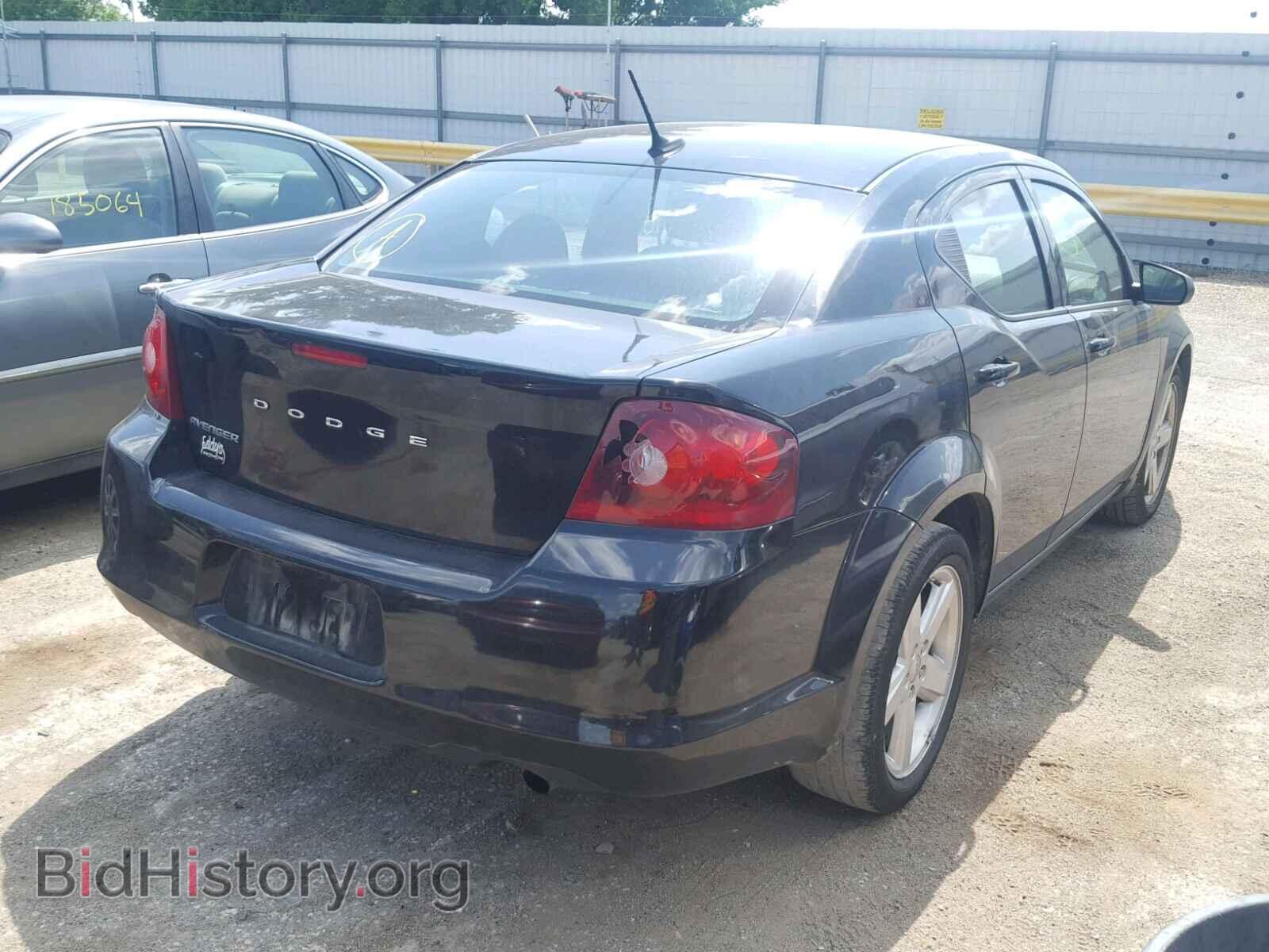 2013 DODGE AVENGER - VIN: 1C3CDZAB8DN563168 - Фото 4