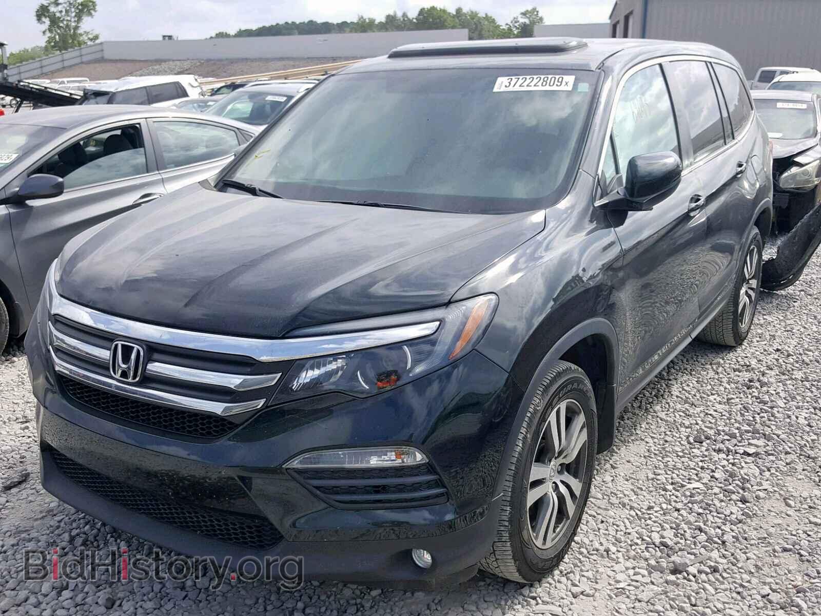 2017 HONDA PILOT EXL - VIN: 5FNYF5H56HB002136 - Фото 2