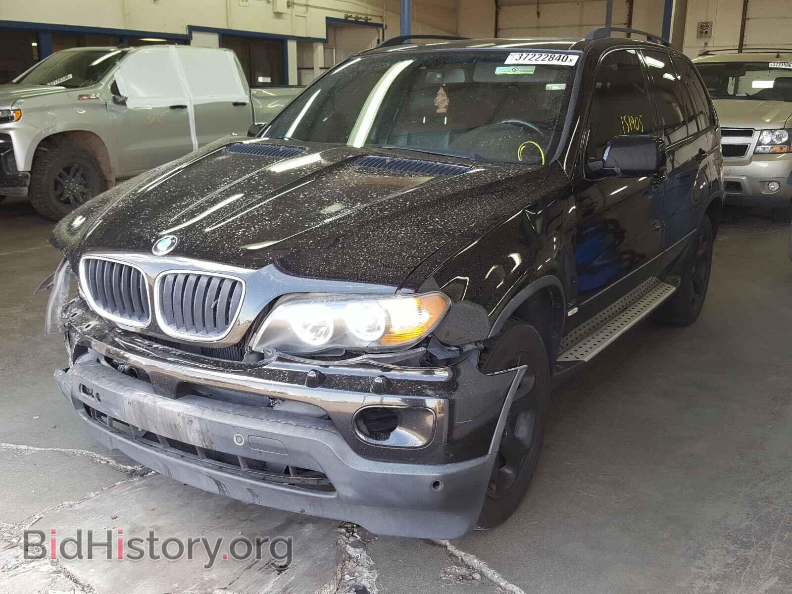 2005 BMW X5 - VIN: 5UXFA13525LU47762 - Фото 2