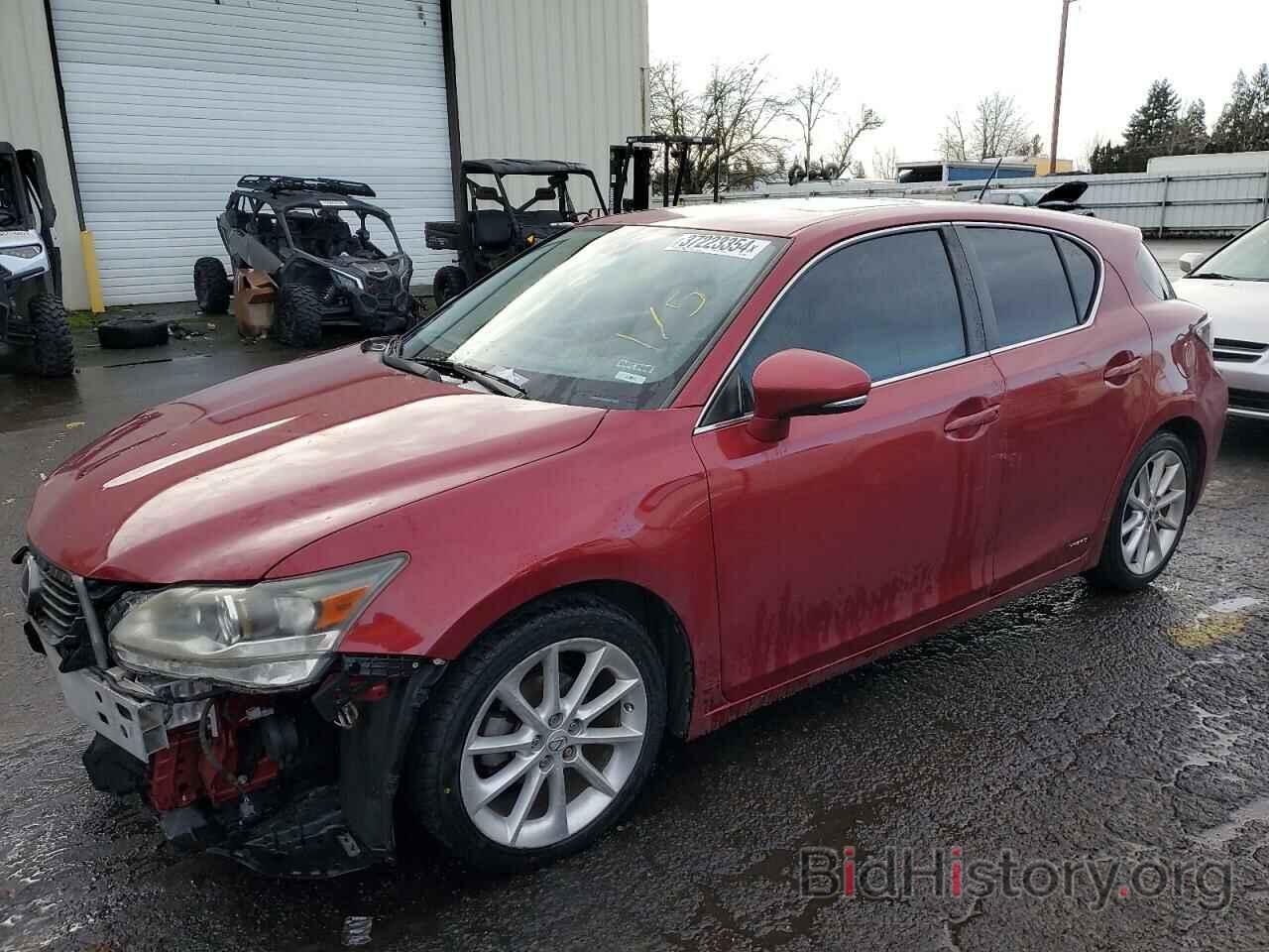 Photo JTHKD5BH9C2108038 - LEXUS CT 200 2012