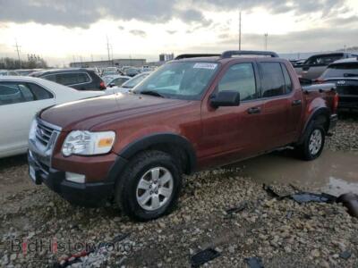 2009 Ford EXPLORER XLT, коричневый — VIN 1FMEU51E89UA34092, Copart