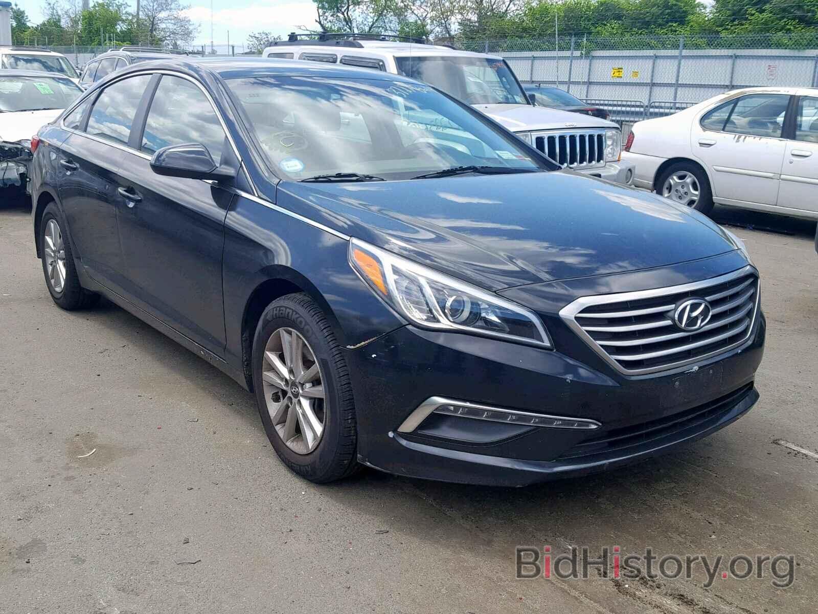 Фотография 5NPE24AF6FH229353 - HYUNDAI SONATA 2015