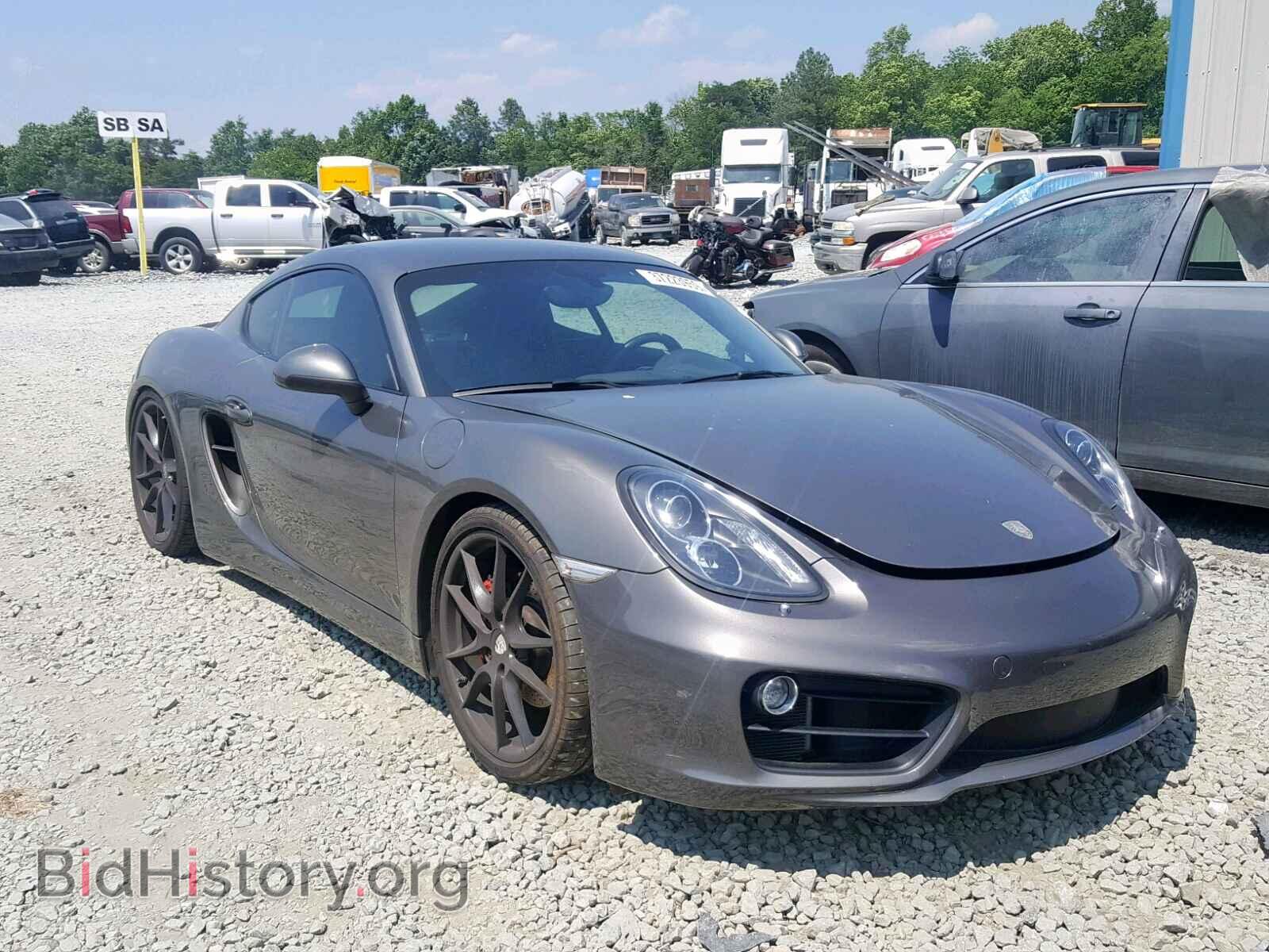 Photo WP0AB2A84EK192761 - PORSCHE CAYMAN 2014
