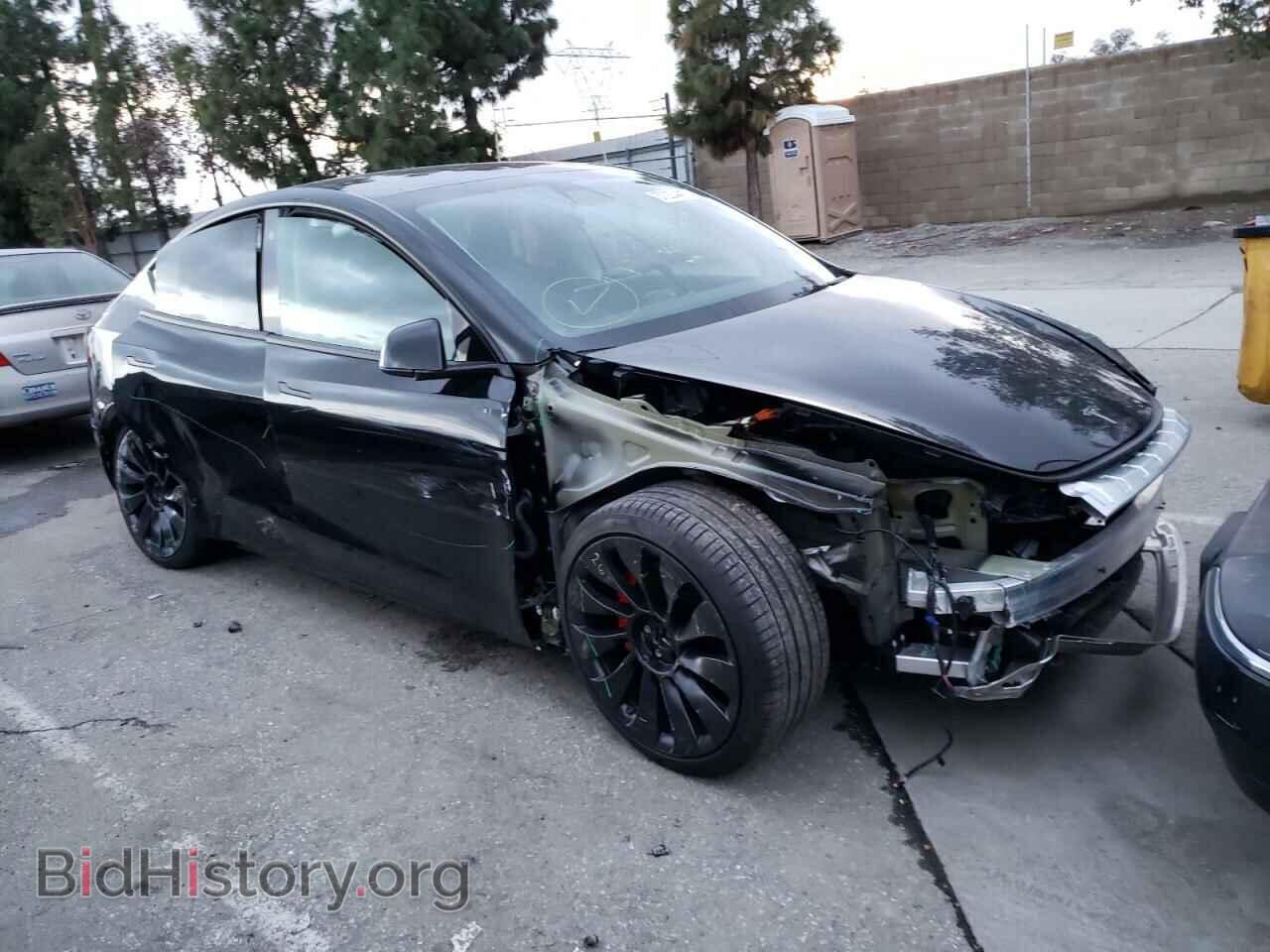 2022 TESLA MODEL Y - VIN: 7SAYGDEF1NF486543 - Фото 4