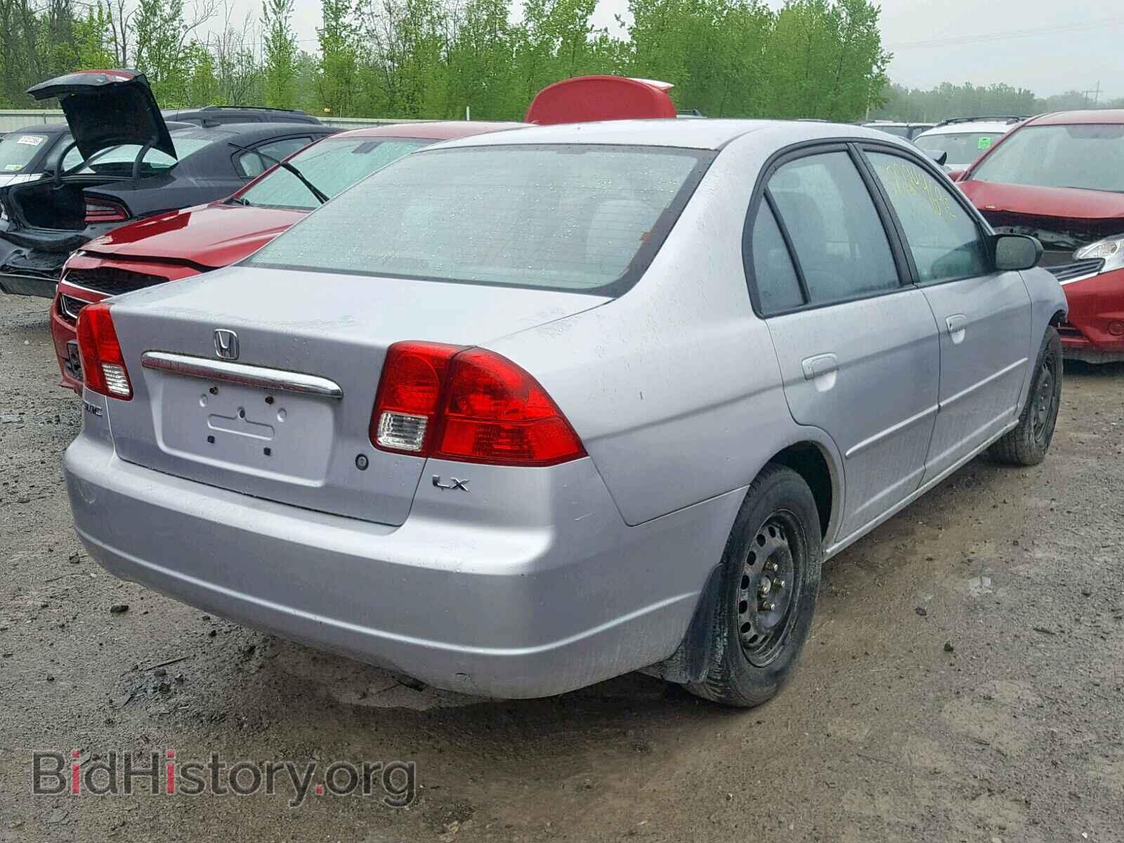 2003 HONDA CIVIC LX - VIN: 2HGES16533H535530 - Фото 4