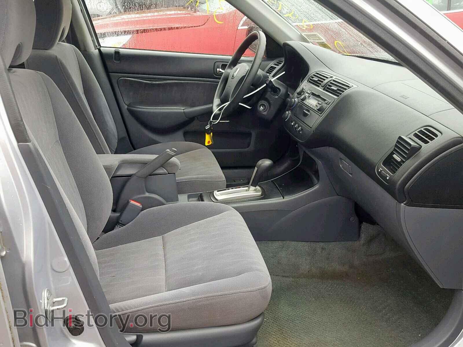 2003 HONDA CIVIC LX - VIN: 2HGES16533H535530 - Фото 5
