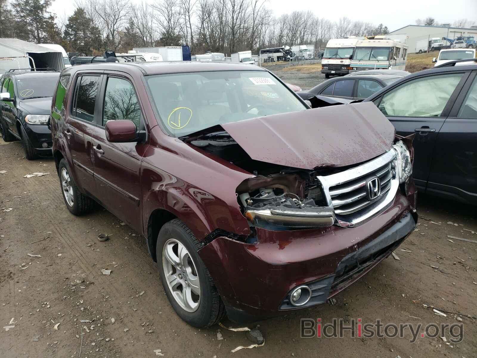 Photo 5FNYF4H57EB020814 - HONDA PILOT 2014