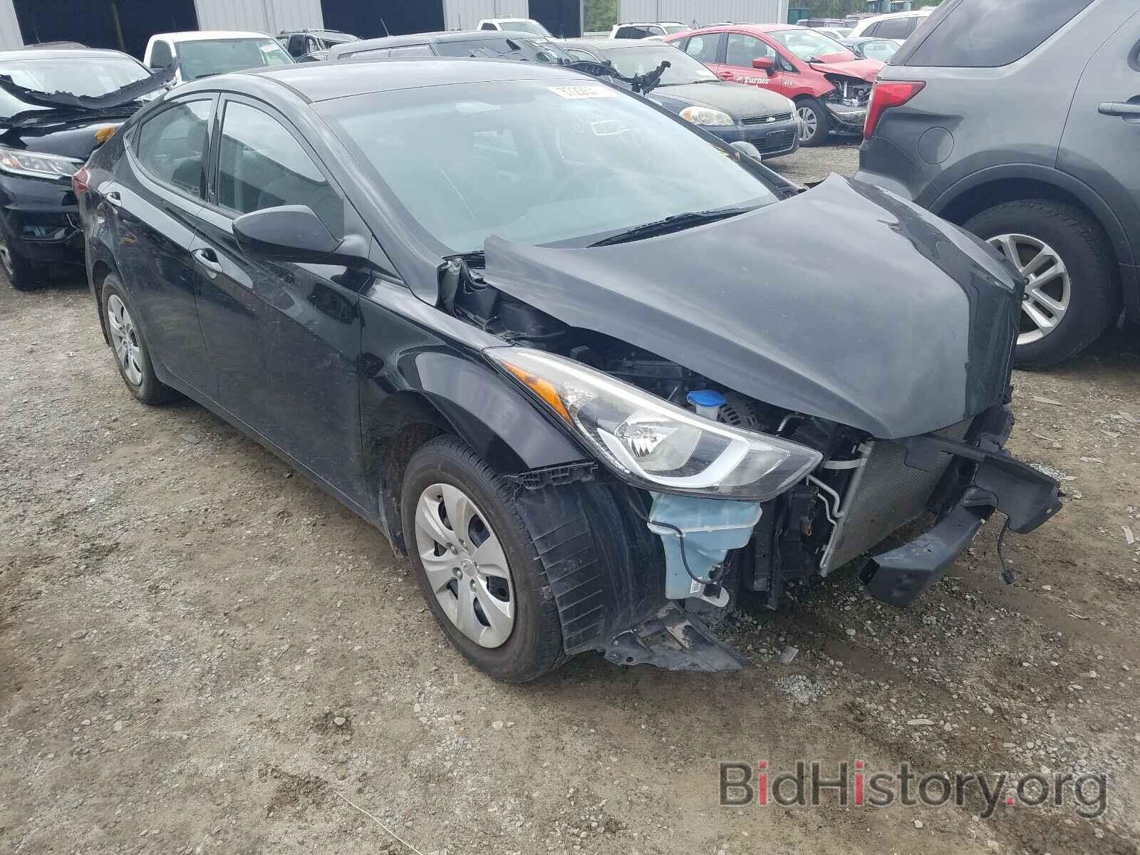 Фотография 5NPDH4AE7GH719934 - HYUNDAI ELANTRA 2016