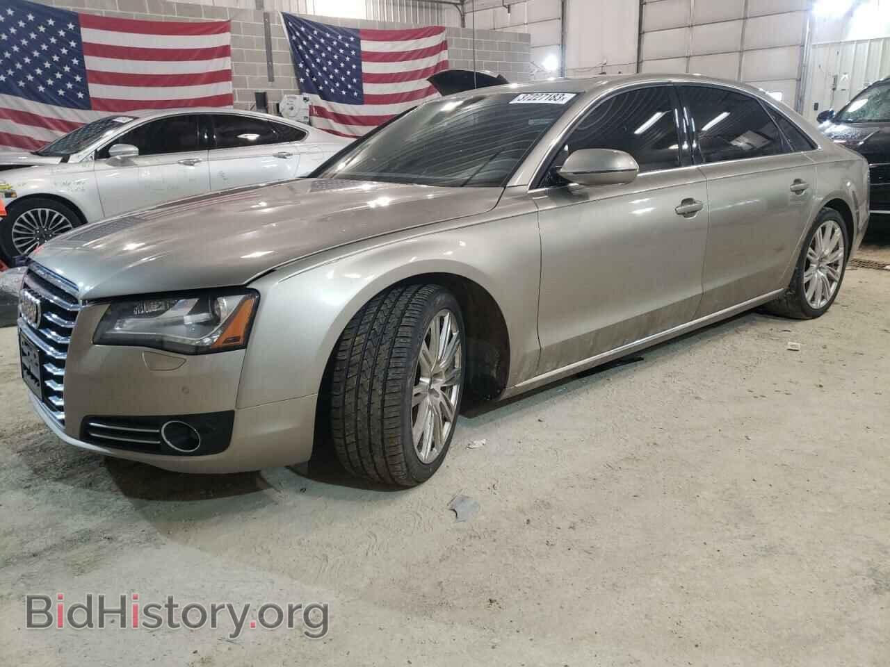 Photo WAURVAFD8CN019649 - AUDI A8 2012