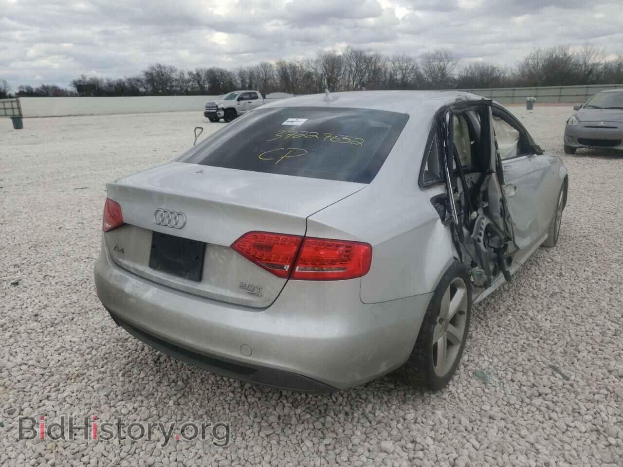 2012 AUDI A4 - VIN: WAUFFAFL3CA052430 - Фото 4