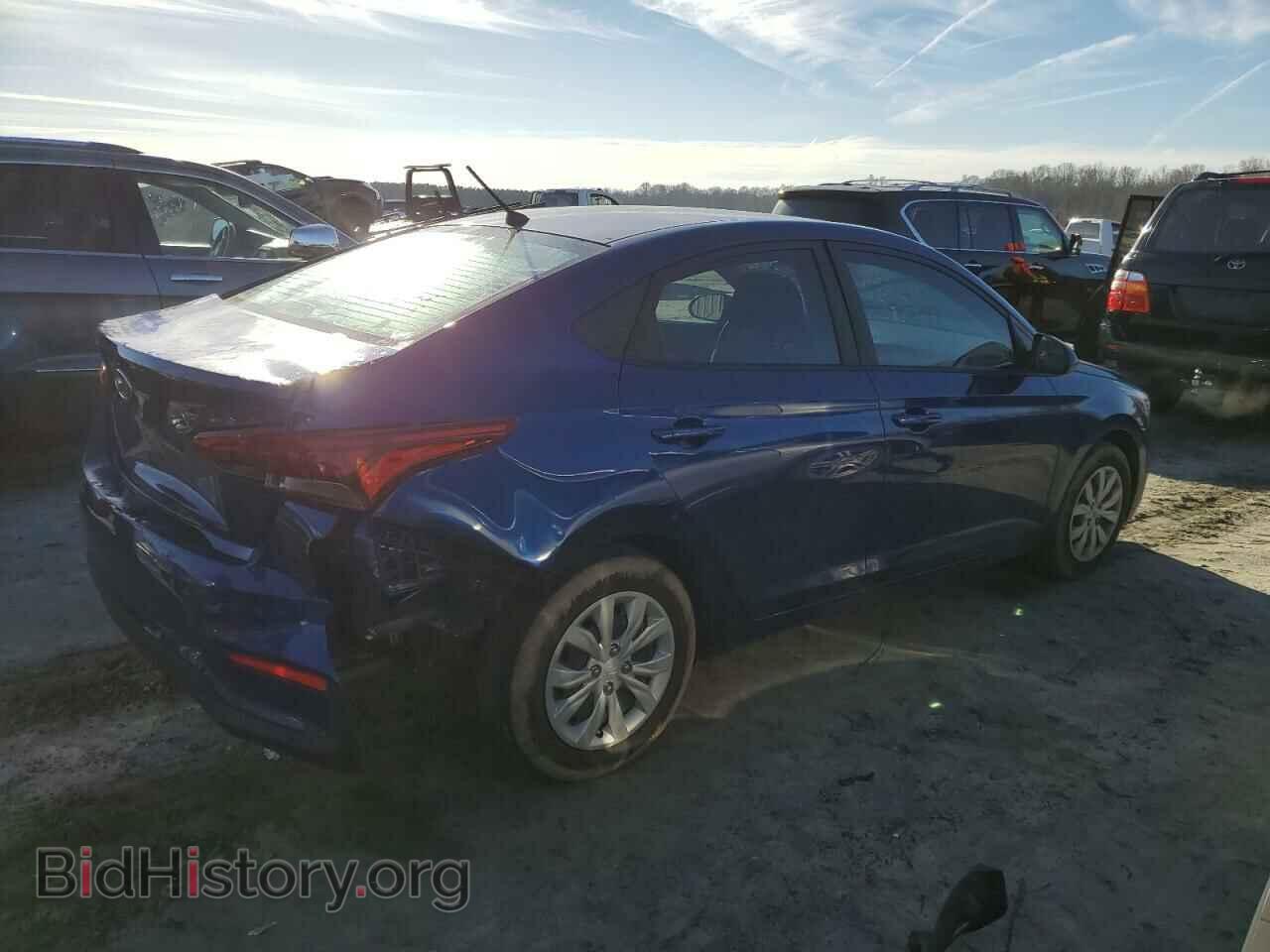 2020 HYUNDAI ACCENT - VIN: 3KPC24A67LE122254 - Фото 3