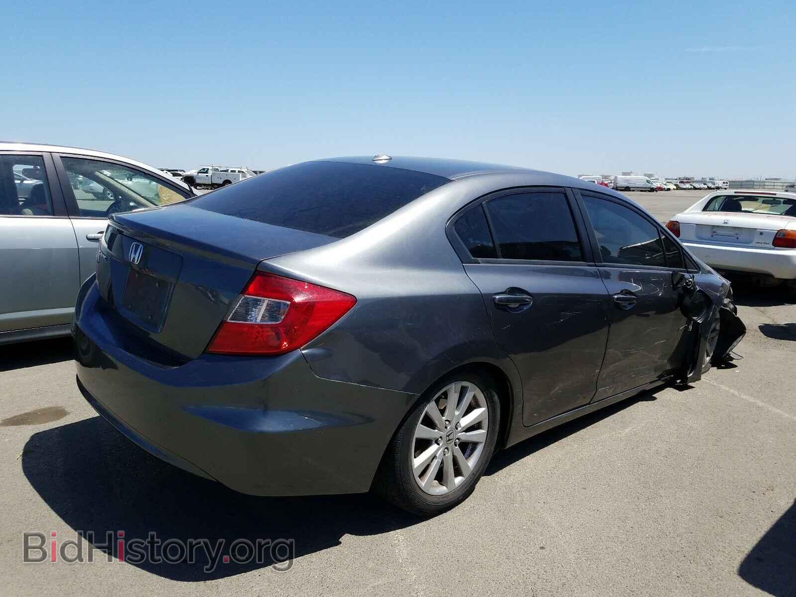 2012 HONDA CIVIC - VIN: 19XFB2F87CE320411 - Фото 4