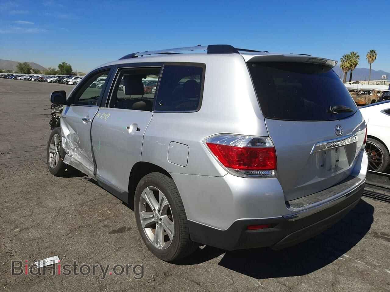 2012 TOYOTA HIGHLANDER - VIN: 5TDDK3EHXCS093722 - Фото 3