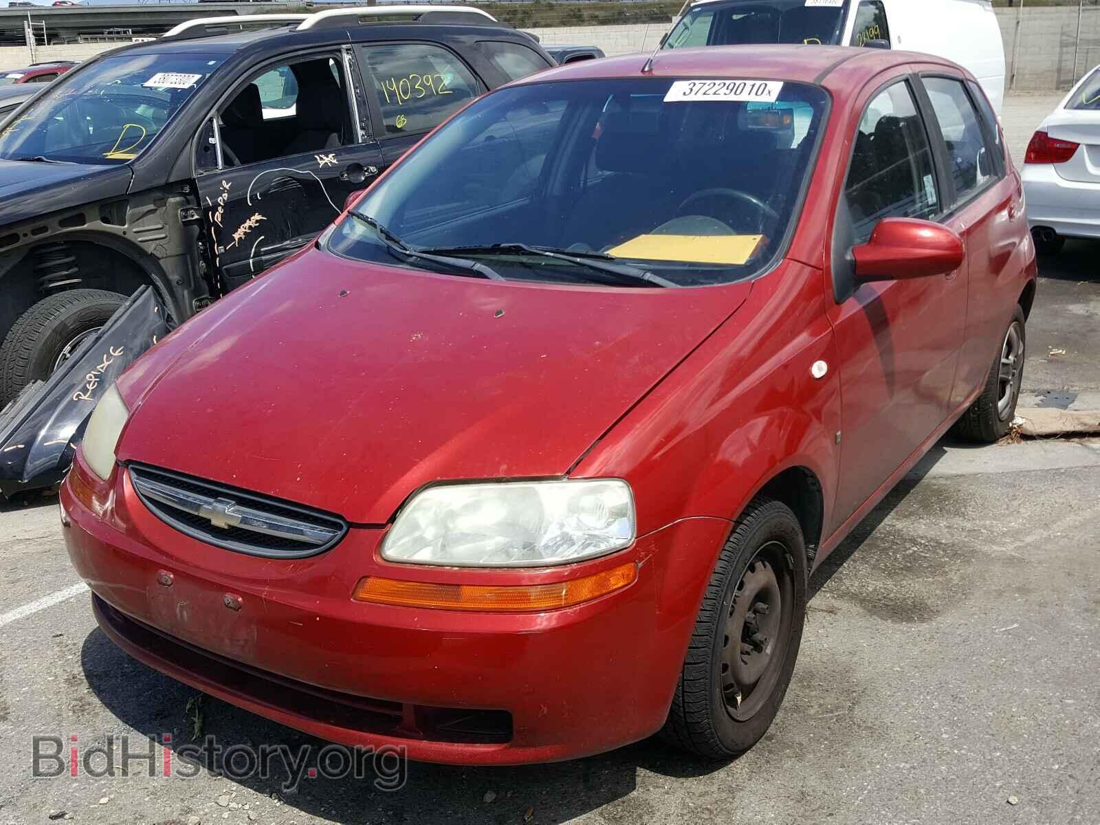 2007 CHEVROLET AVEO - VIN: KL1TD66617B793752 - Фото 2