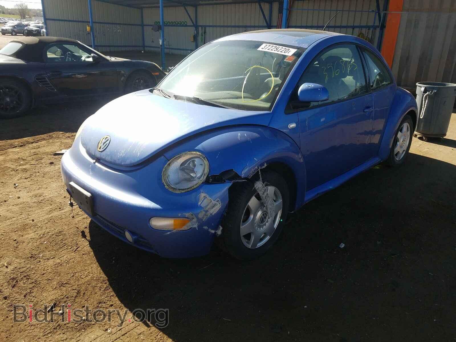 2000 VOLKSWAGEN BEETLE - VIN: 3VWCF21C2YM488129 - Фото 2
