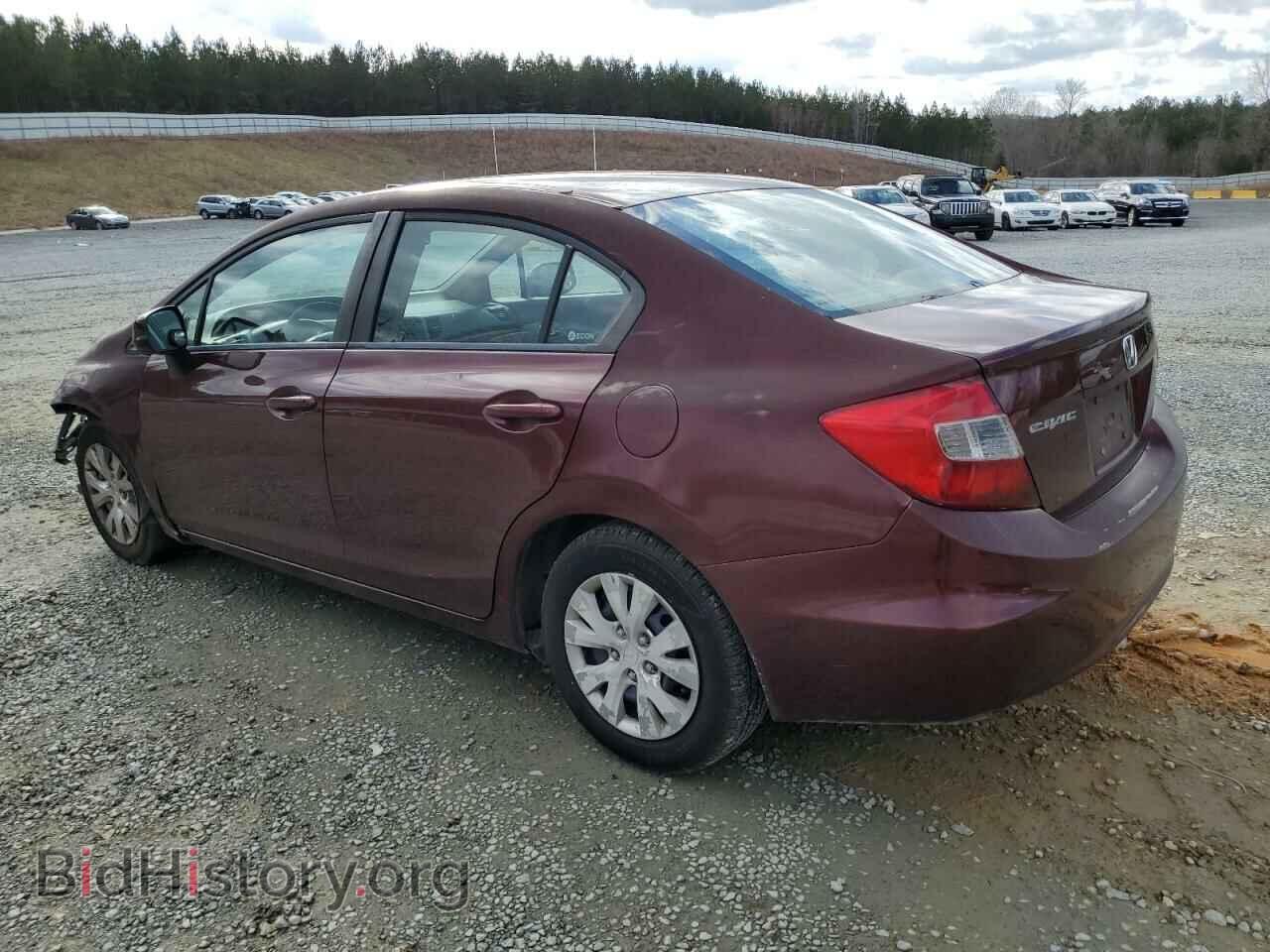 2012 HONDA CIVIC - VIN: 19XFB2F56CE393050 - Фото 2