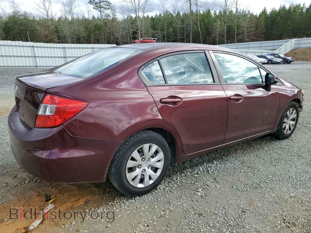 2012 HONDA CIVIC - VIN: 19XFB2F56CE393050 - Фото 3