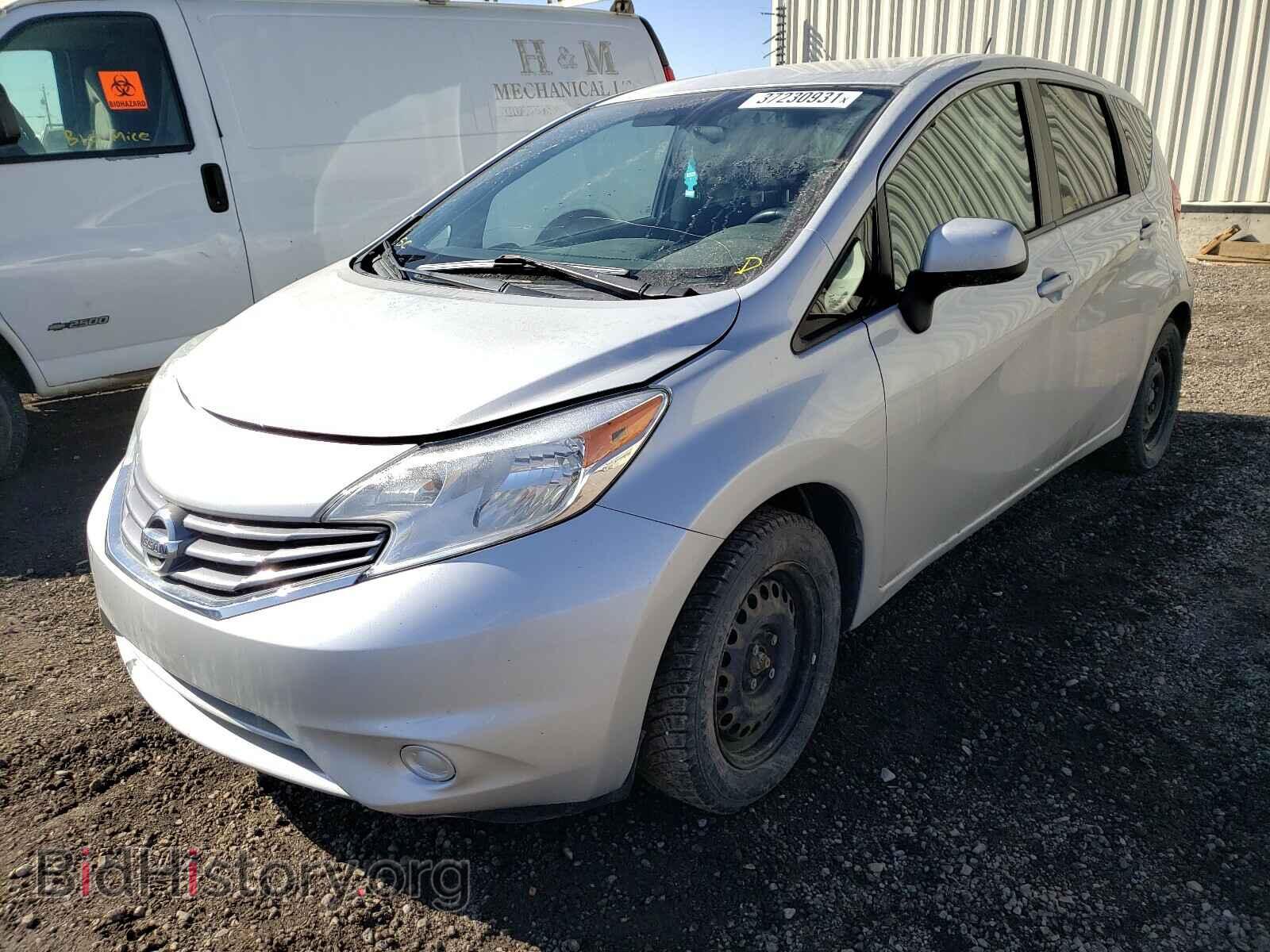 2014 NISSAN VERSA - VIN: 3N1CE2CP1EL385651 - Фото 2