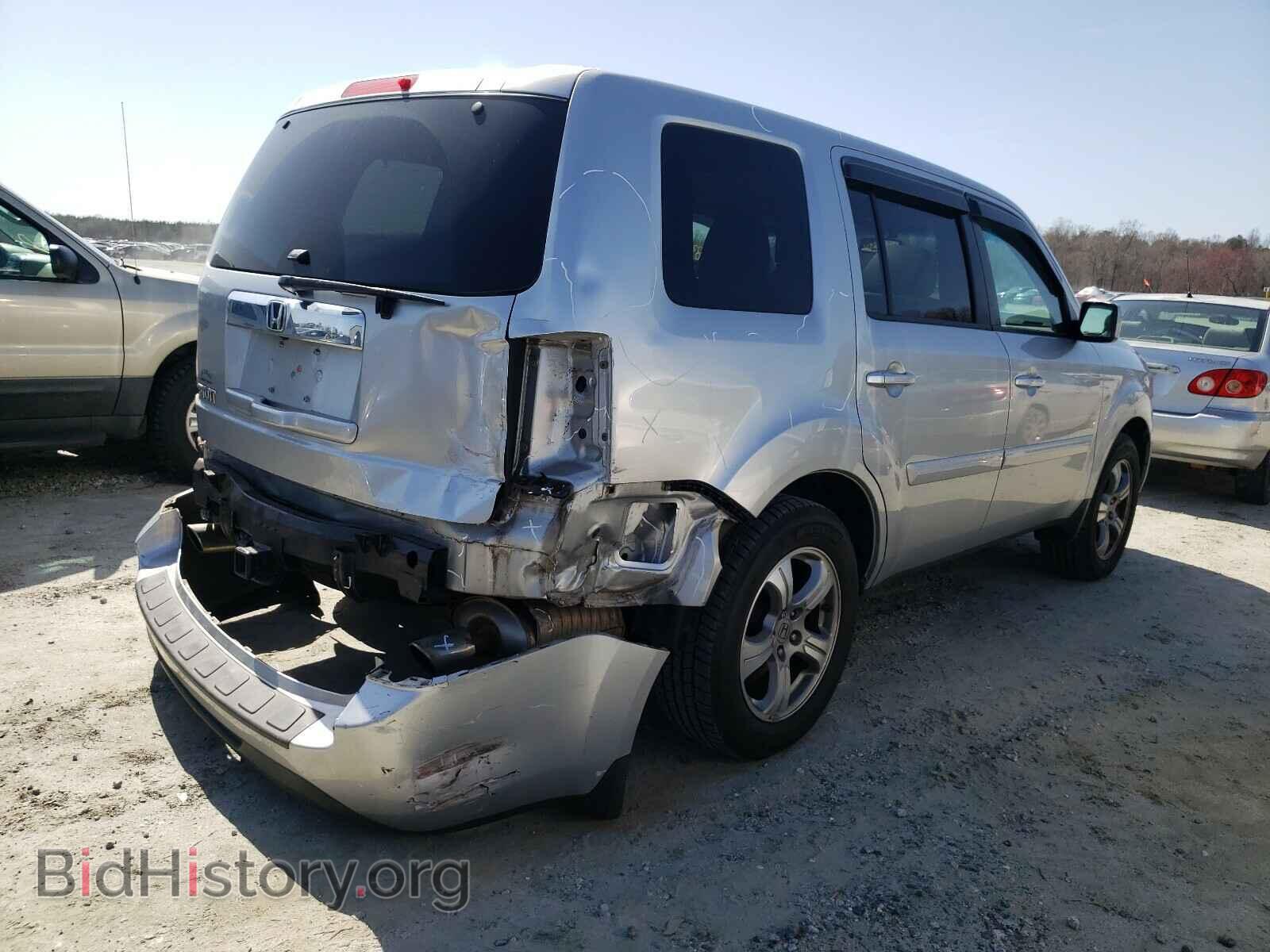 2013 HONDA PILOT - VIN: 5FNYF3H53DB027199 - Фото 4