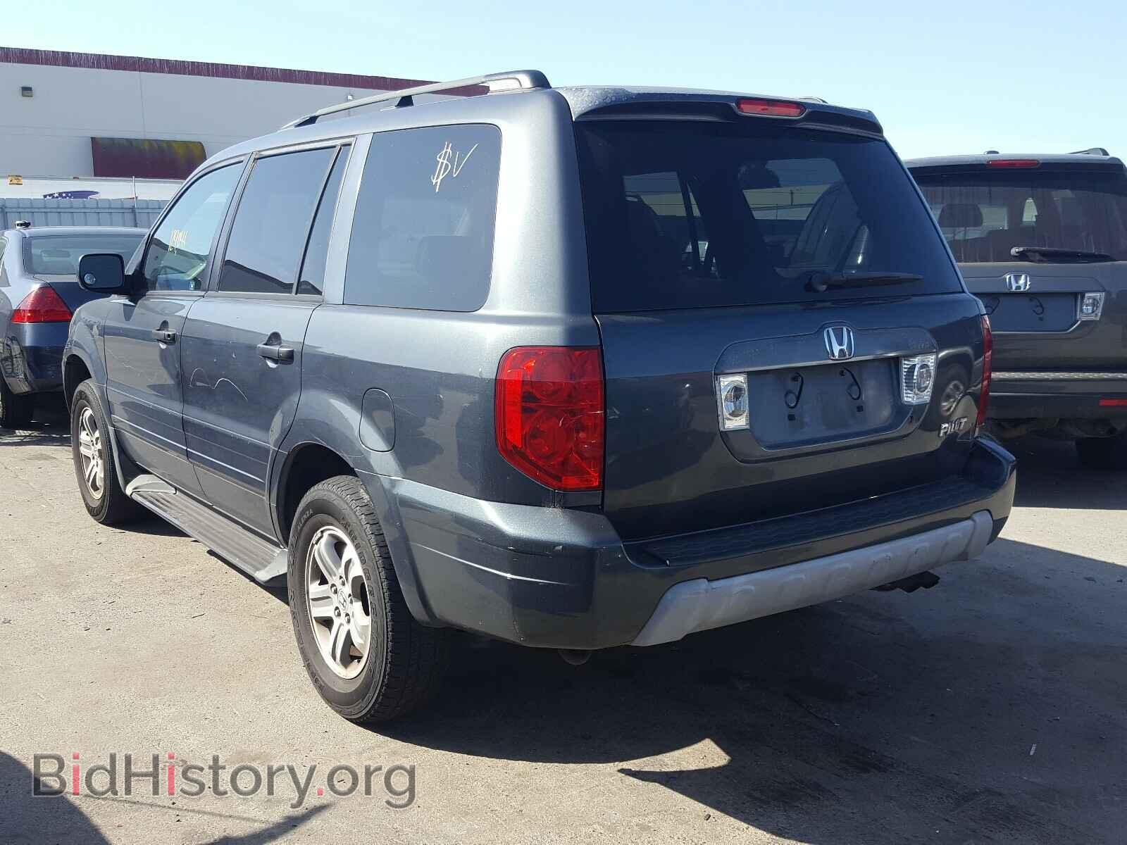 2005 HONDA PILOT - VIN: 2HKYF18585H558924 - Фото 3