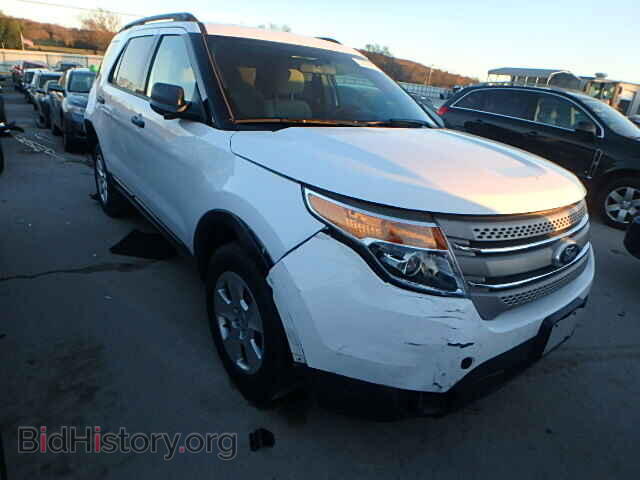 2013 Ford EXPLORER (VIN 1FM5K8B81DGA71475) — photo 1 of 10, Copart, damage: rear end