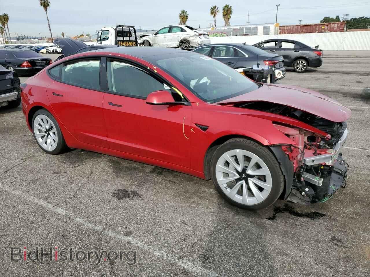 2022 TESLA MODEL 3 - VIN: 5YJ3E1EA0NF185357 - Photo 4