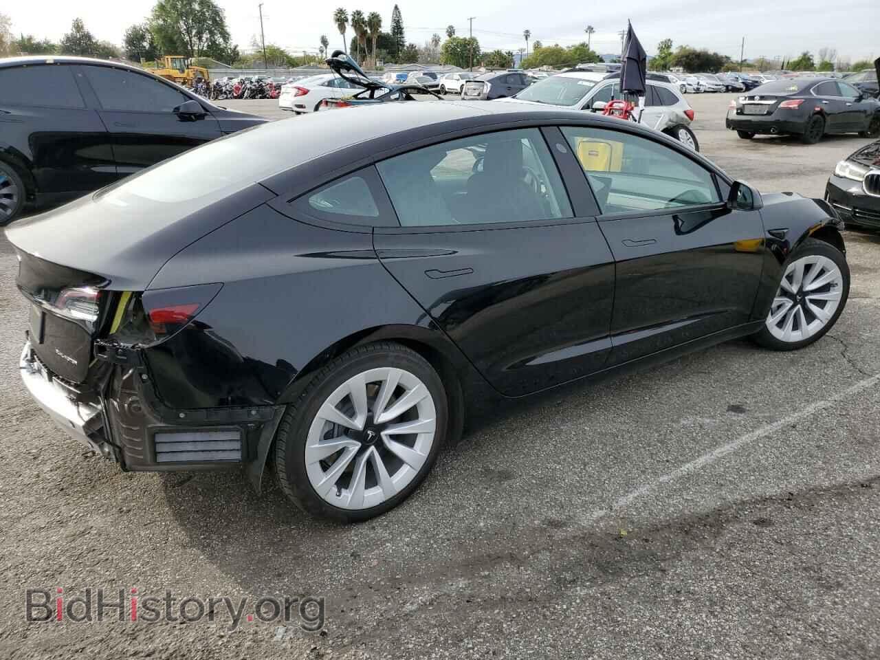2022 TESLA MODEL 3 - VIN: 5YJ3E1EB4NF191039 - Photo 3