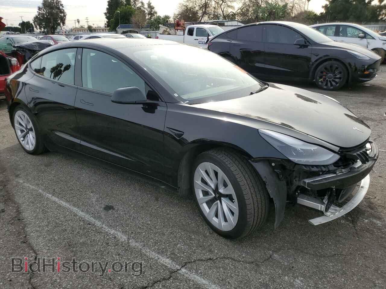 2022 TESLA MODEL 3 - VIN: 5YJ3E1EB4NF191039 - Photo 4