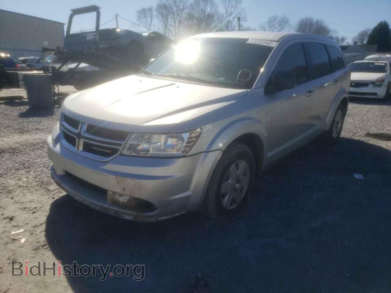 2012 DODGE JOURNEY - VIN: 3C4PDCAB3CT362657 - Фото 2