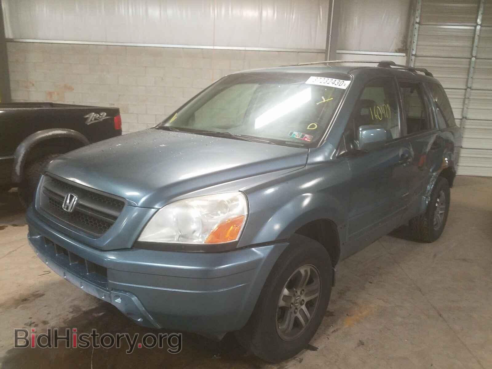 2005 HONDA PILOT - VIN: 2HKYF18535H519643 - Фото 2