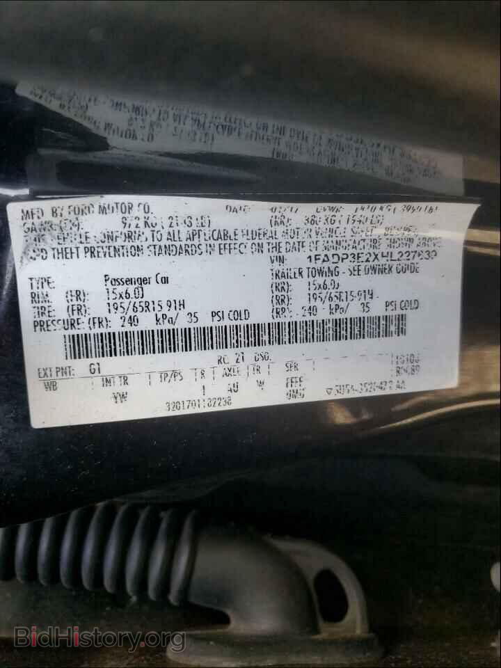 2017 FORD FOCUS - VIN: 1FADP3E2XHL227639 - Photo 10