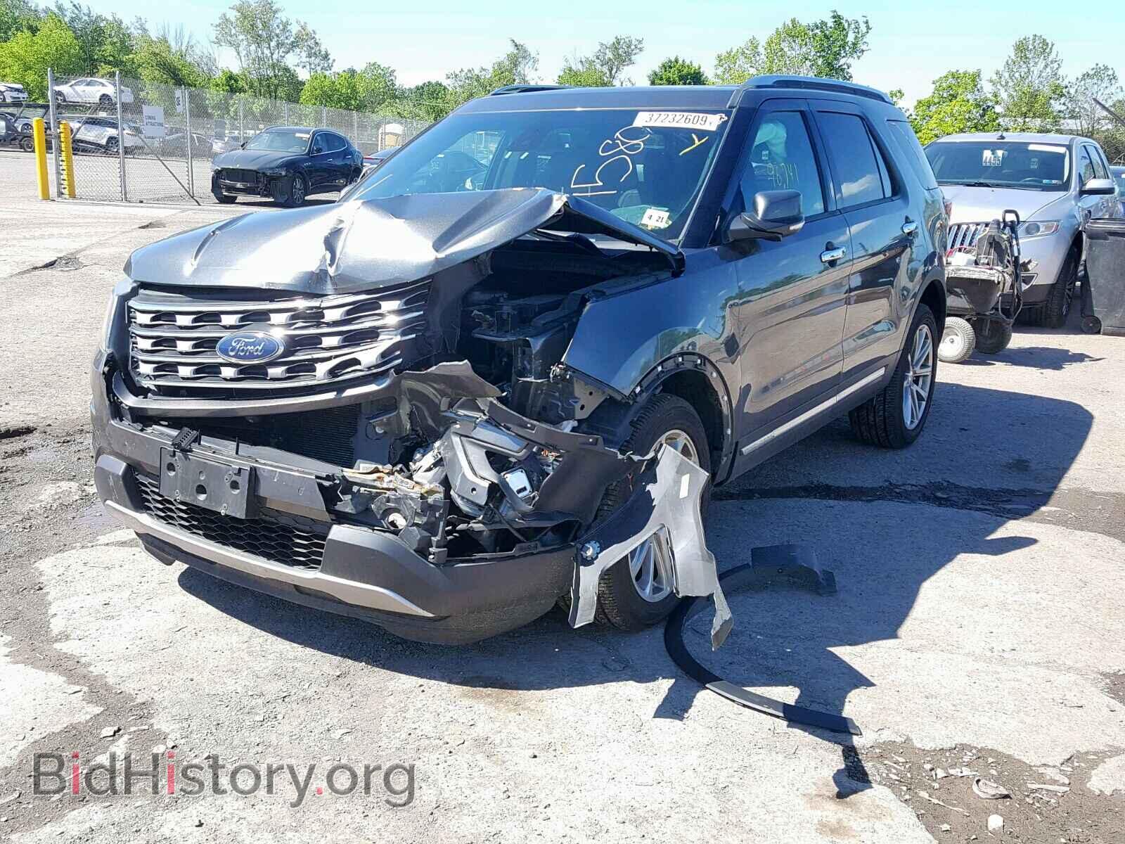 2016 FORD EXPLORER L - VIN: 1FM5K8F82GGA27791 - Фото 2