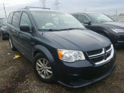 2014 Dodge CARAVAN Grand Cara, серый — VIN 2C4RDGCG4ER154091, Copart