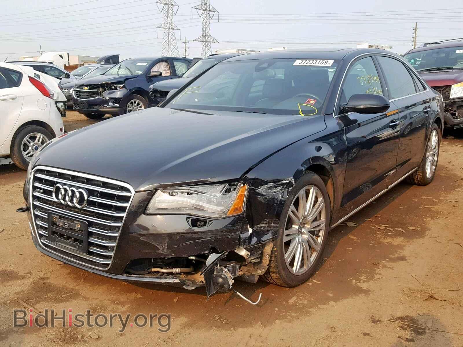 2012 AUDI A8 - VIN: WAURVAFD9CN037979 - Фото 2