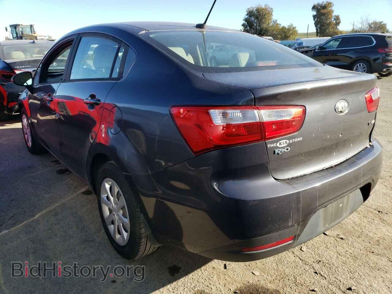 2013 KIA RIO - VIN: KNADN4A35D6140421 - Фото 2