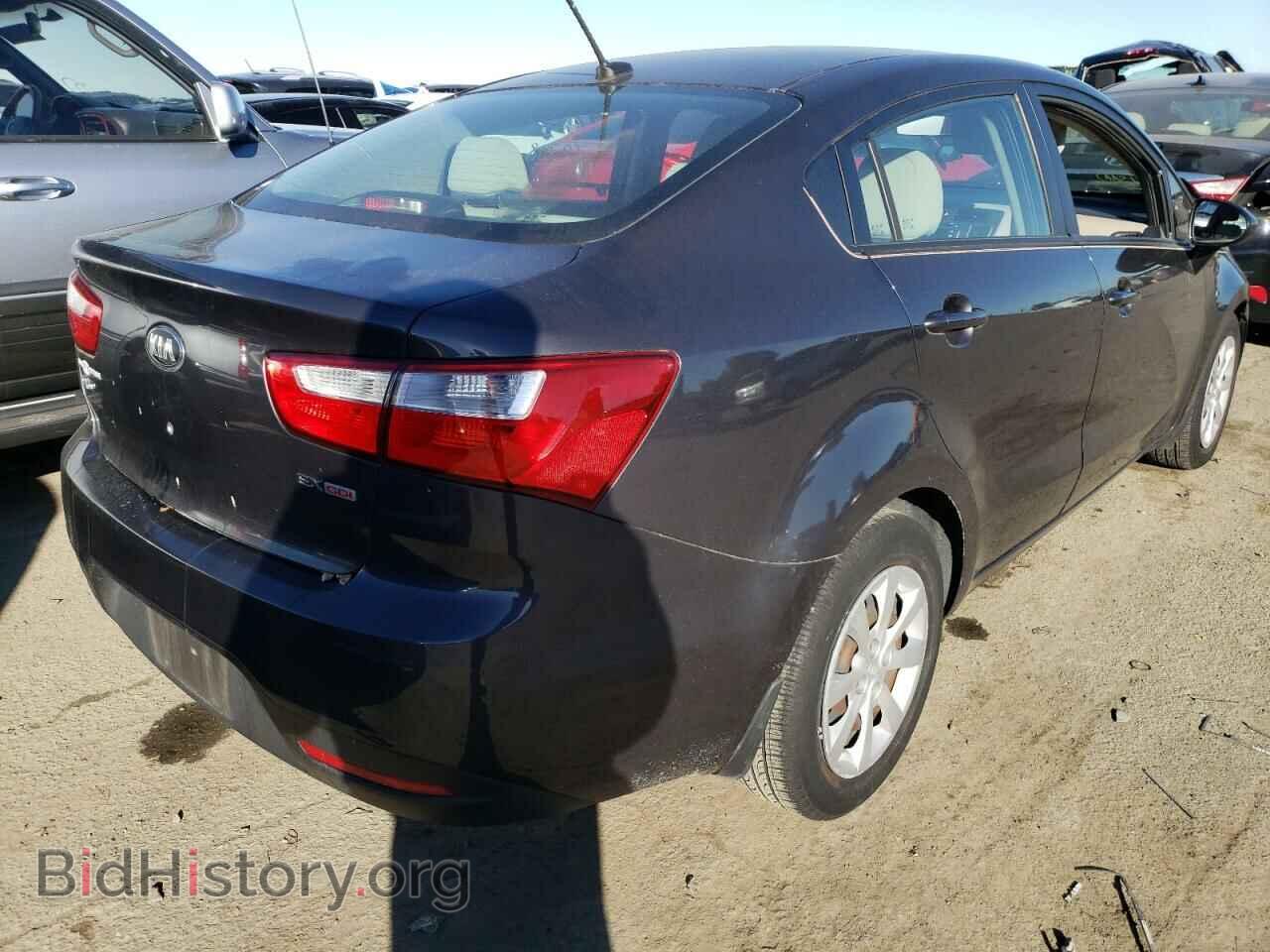 2013 KIA RIO - VIN: KNADN4A35D6140421 - Фото 3
